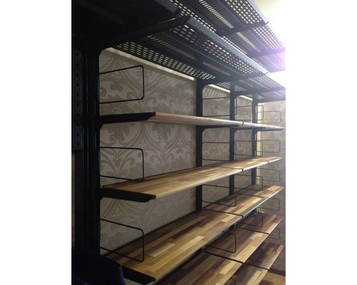 Полка ламинированная с адаптером 600х300