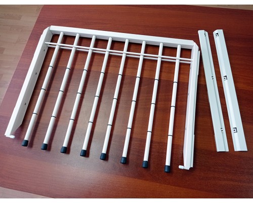 Брючница выдвижная в нишу шкафа 600х450